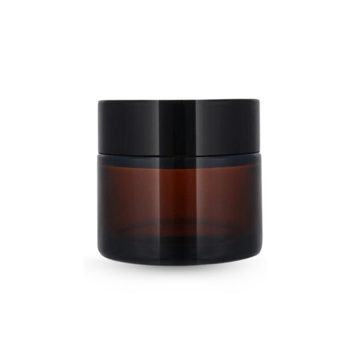 Amber Glass Jar Complete with Cap 30ml
