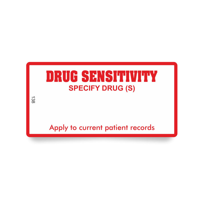 Label 138 Drug Sensitivity