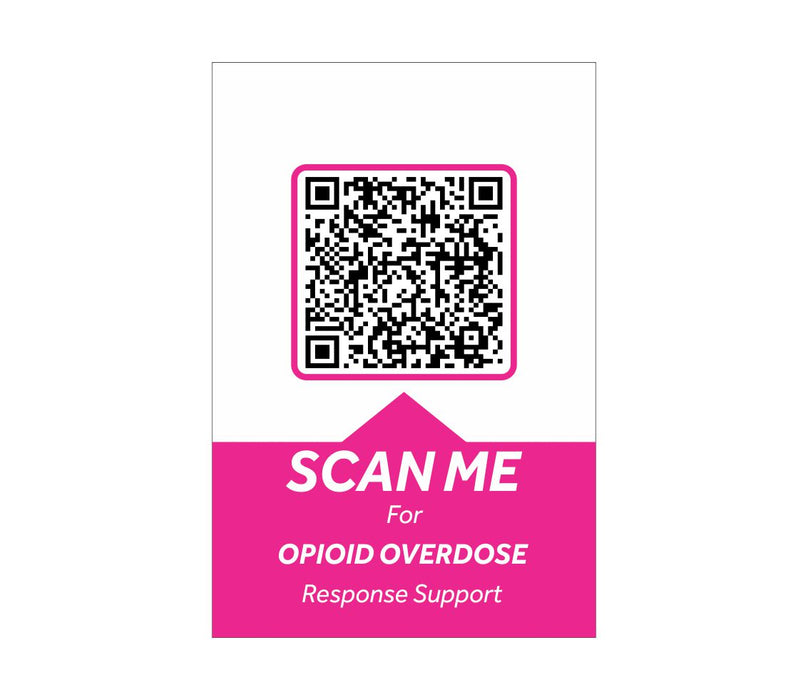 Opioid Substitution Self Care Card with QR Code Per 1000