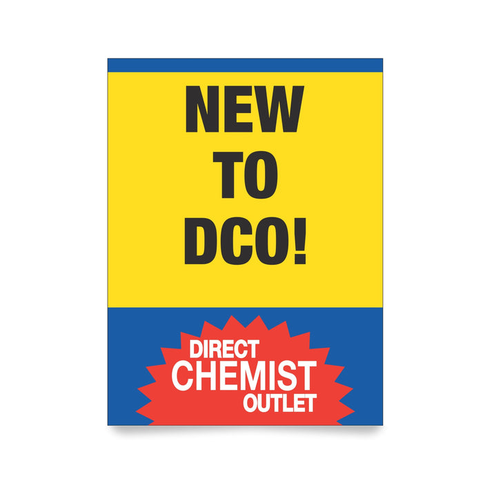 New to DCO Shelf Talker