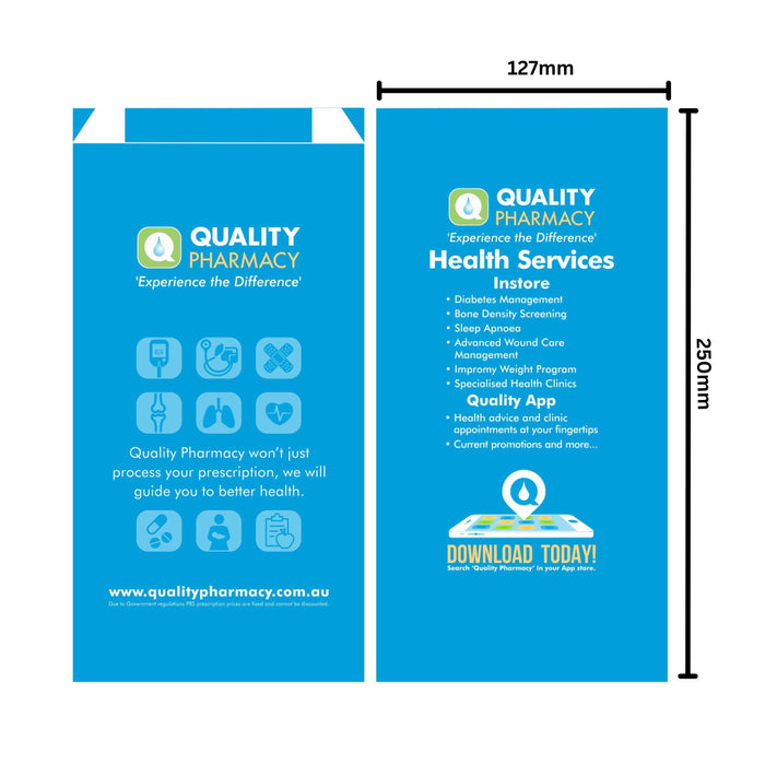 Paper Bags Medium Quality Pharmacy