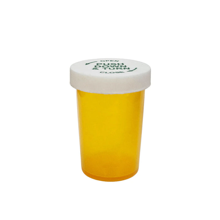 Tablet Vials Amber 20 Drachm CRC Cap Per 100  (15% Further Discount)