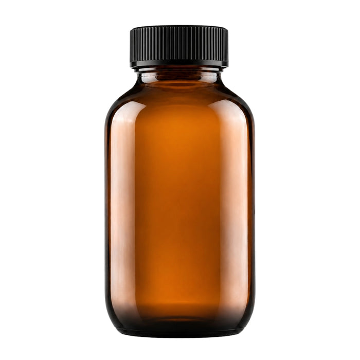 250ml Amber Glass Tablet Bottles Screw Cap