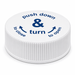 Child Resistant Caps 45mm for 250ml Tablet Bottles