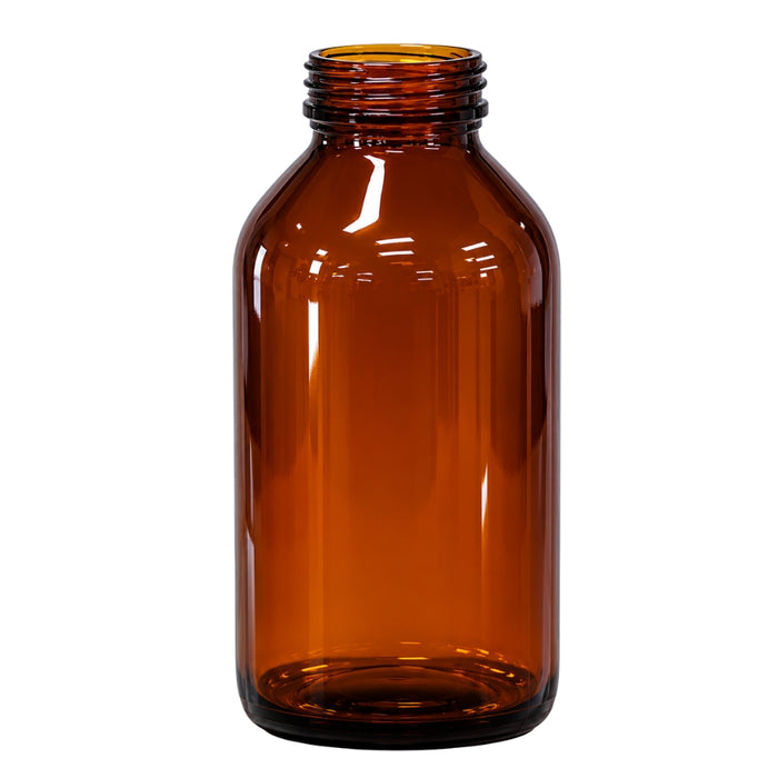 500ml Amber Glass Liquid Bottles 28mm