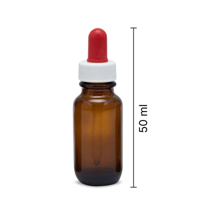50ml Amber Glass Drop Dispensing Bottles