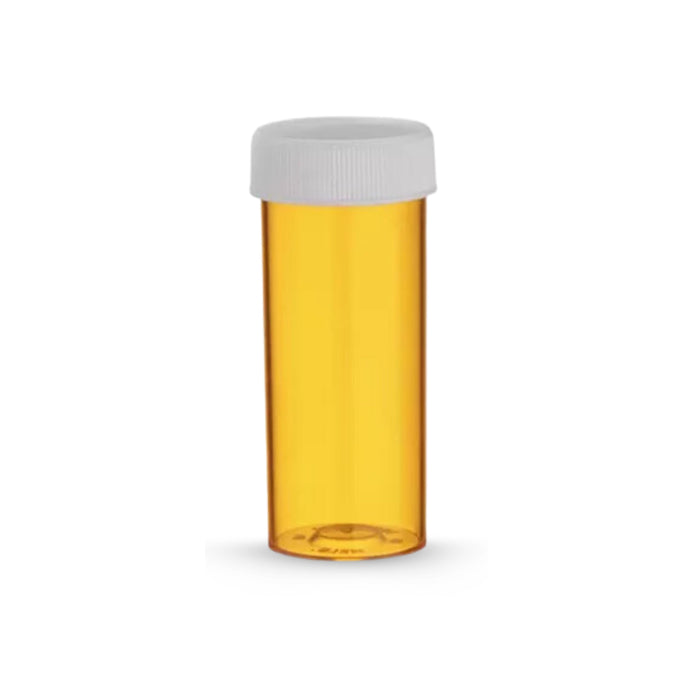 Tablet Vials Amber 12 Drachm Screw Cap Per 100 (15% Further Discount)
