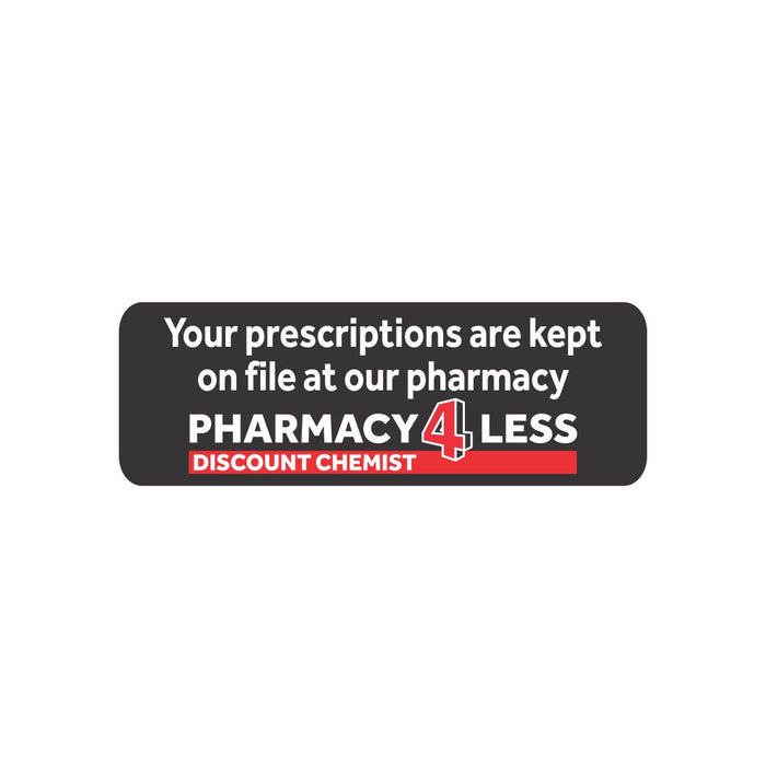Label (P4L) - Your prescription medicines are kept