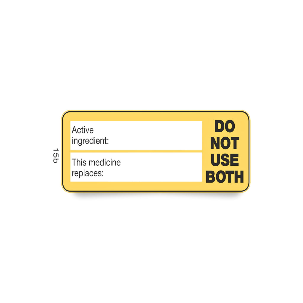 Tottk Label Cautionary Labels — Total Pharmacy