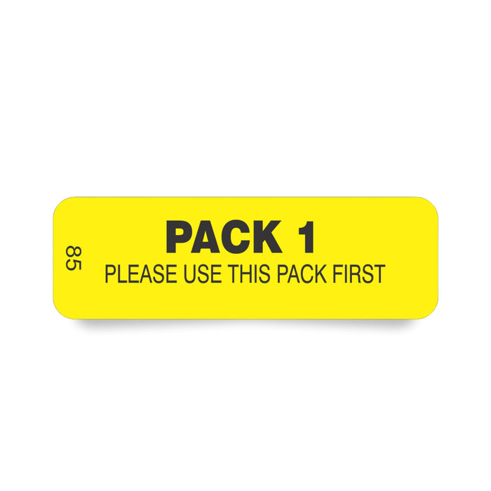 Label 85 (TPS) - Pack 1 - Please use this pack first