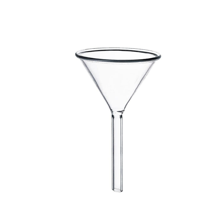 GLASS Borosilicate Glass Funnel 100mm Clear (Pack of 1)