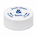 Child Resistant Caps 38mm for 100ml Tablet Bottles