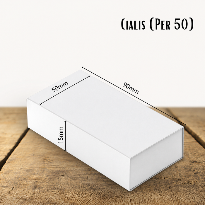Tablet Carton Cialis (90x50x15 mm)