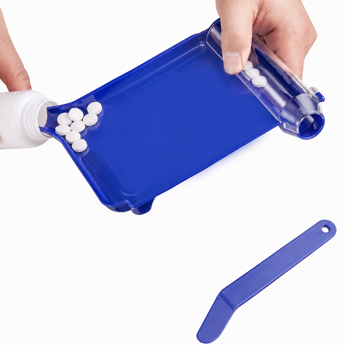 Counting Tray with Spatulas Left Handed