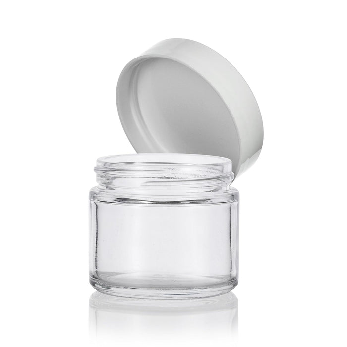 Clear Glass Jar With Lid 60ml