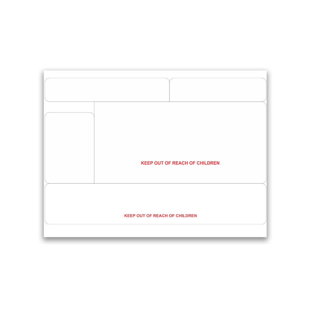 Dispensing Label Format Blank Dispensing Labels — Total Pharmacy