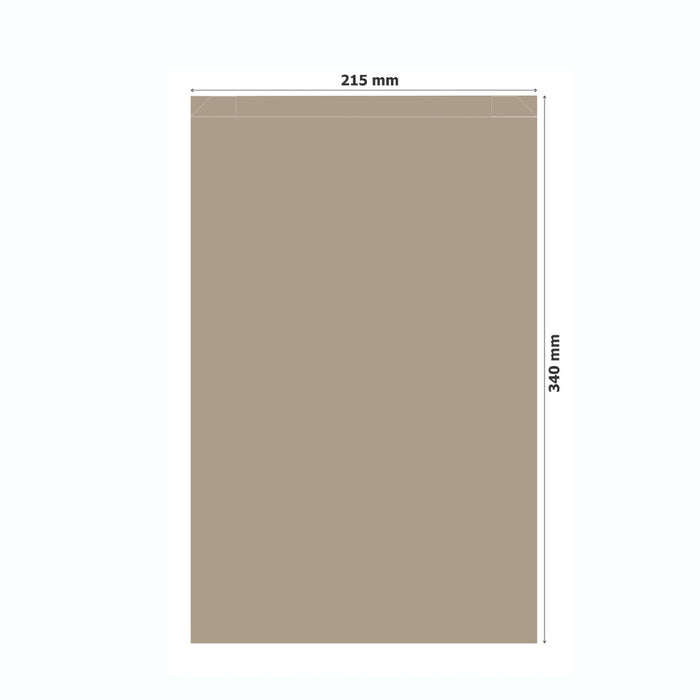 Paper Bags Blank Brown Large