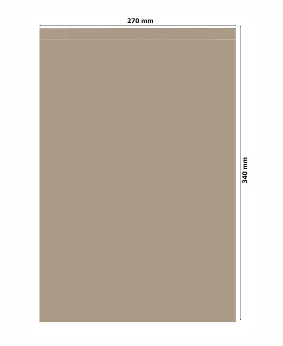 Paper Bags Blank Brown Extra Large OOS Until 15/4/26