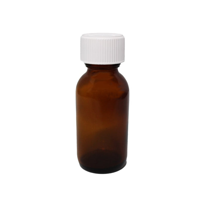 Amber Glass Bottles 100ml with CRC Cap