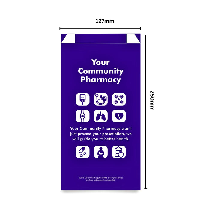 Paper Bags Medium Generic Your Community (15% Further Discount)