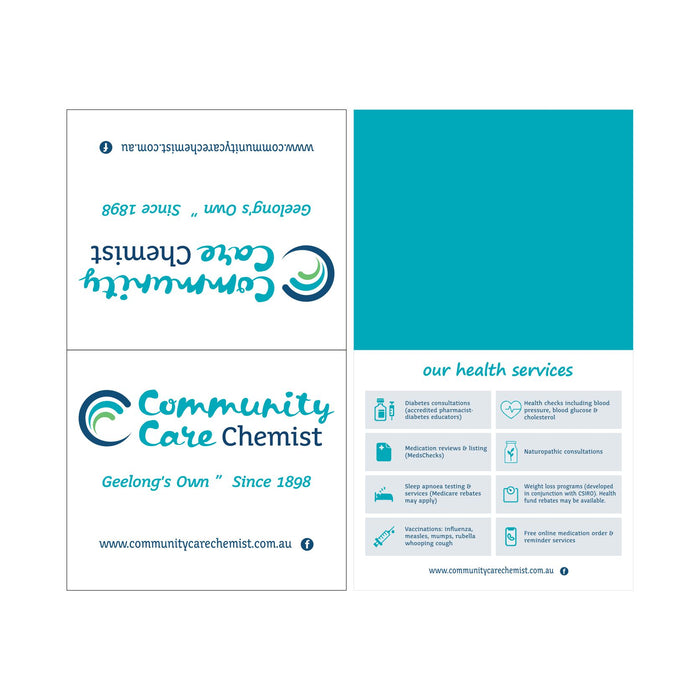 Repeat Backings Community Care Chemist