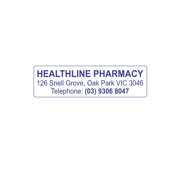 Healthline Pharmacy Oak Park S3 Address Labels