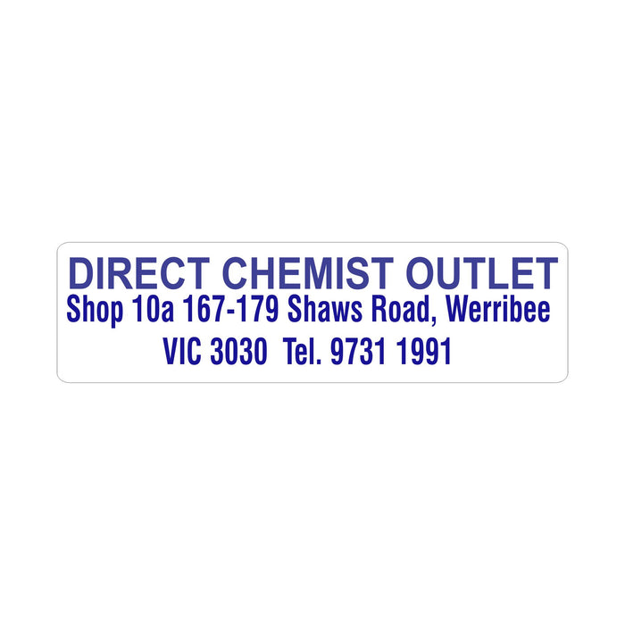 Direct Chemist Outlet Werribee Village S3 Address Labels