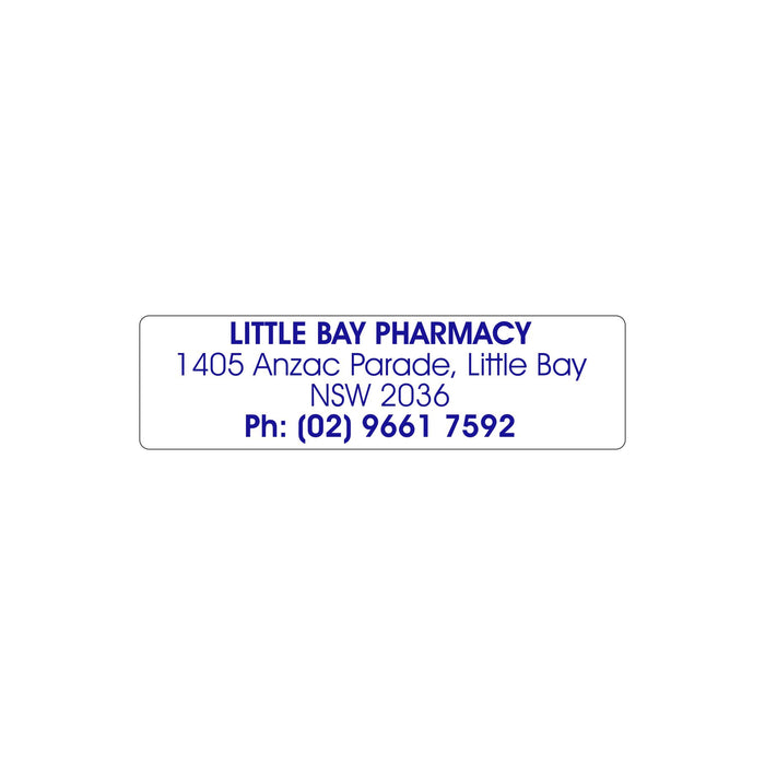 Little Bay Pharmacy S3 Labels Address
