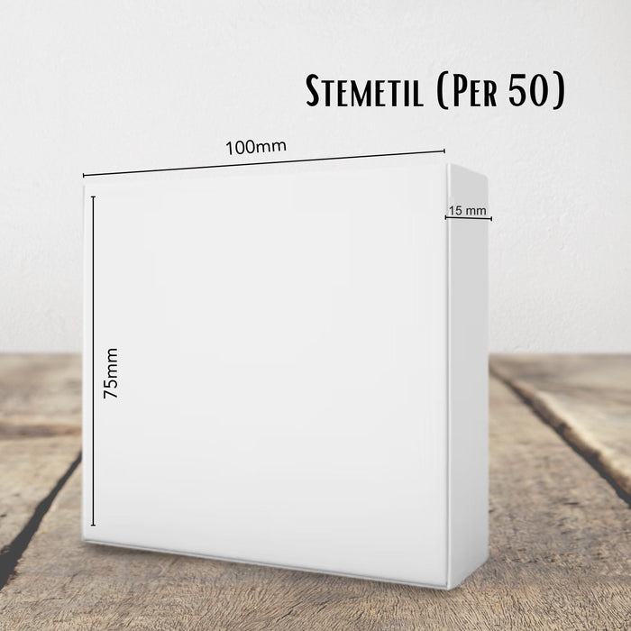 Tablet Carton Stemetil (100x75x15mm)