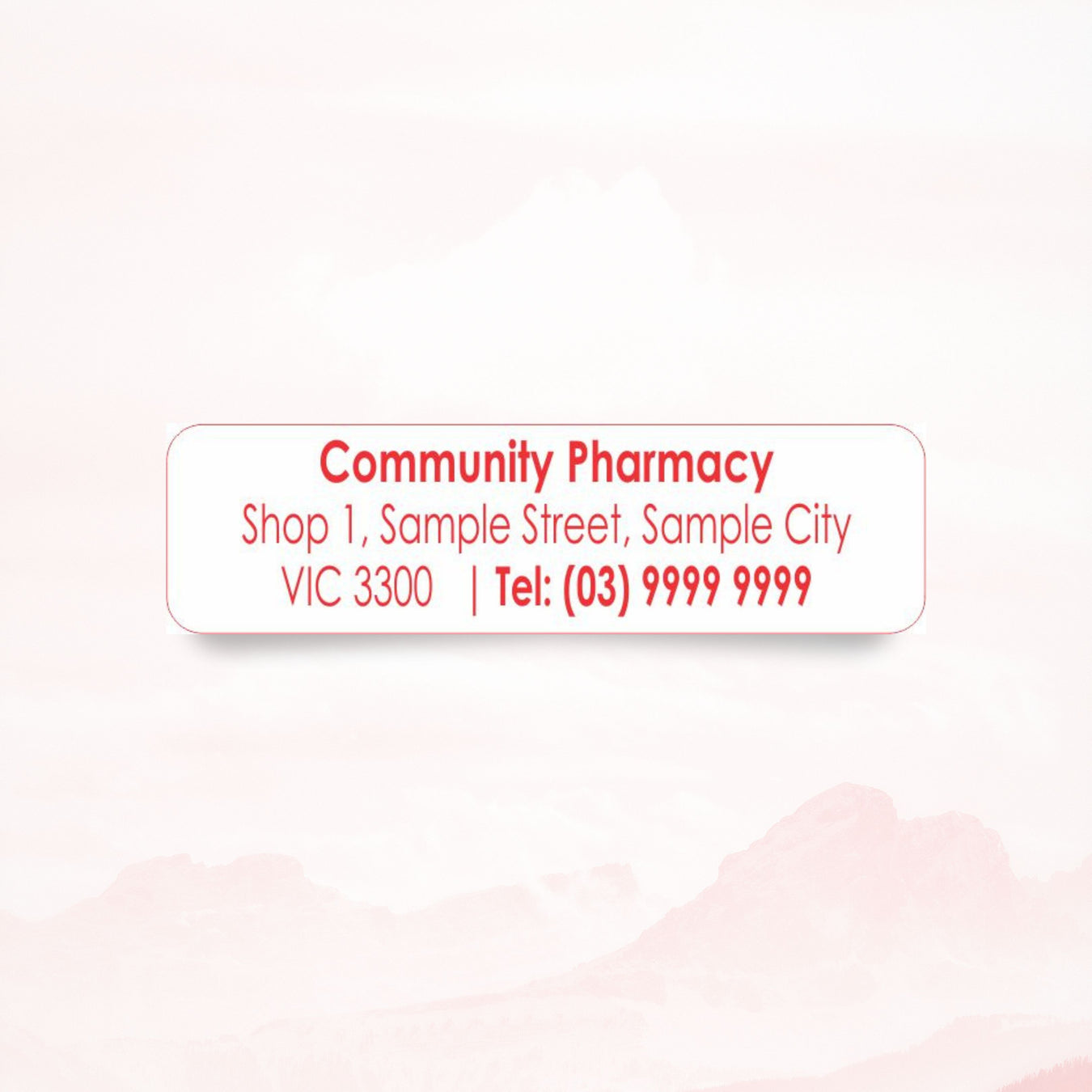 Address Labels (Inclusive 15% Off Applied)