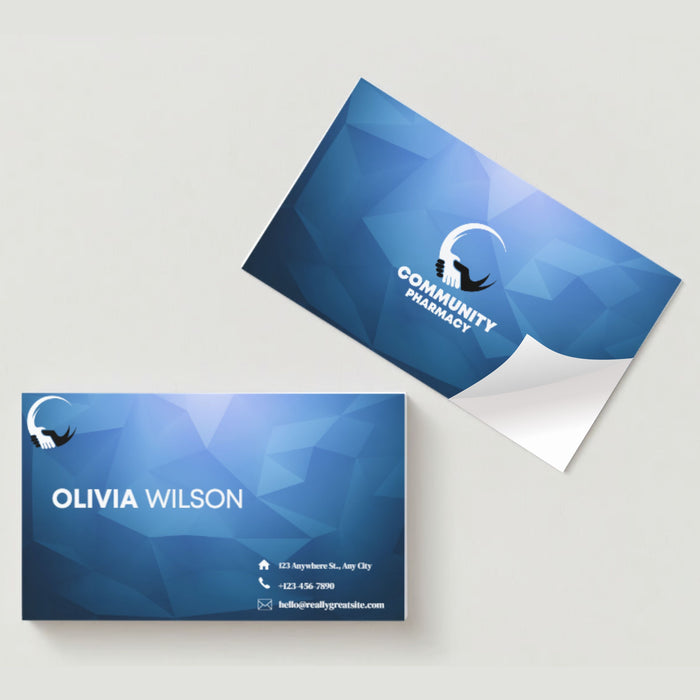 Visiting Card Stickers
