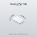 Tablet Cartons Cialis Size