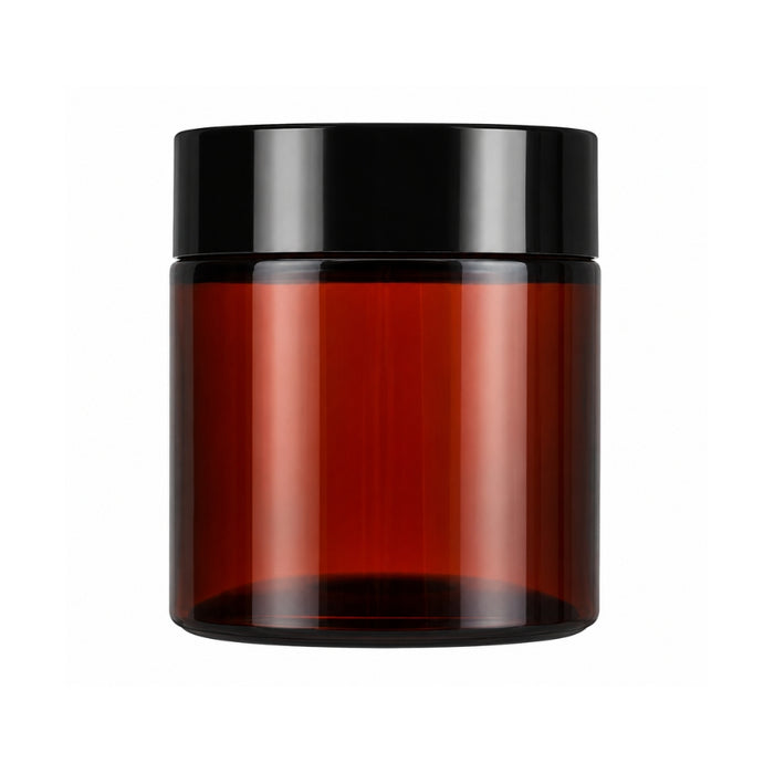 50g Amber Glass Ointment Jars