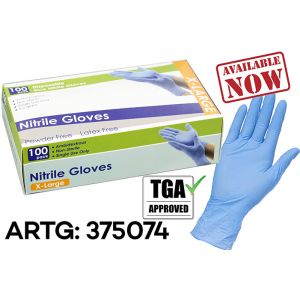 Nitrile Gloves Pack - XLarge (ARTG ID: 375074)