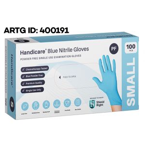 Handicare Disposable Nitrile Gloves - Small